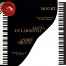 CD - Wolfgang Amadeus Mozart , Alicia De Larrocha , André Previn , Orchestra Of St. Luke's - Concerto & Sonata For Two Pianos