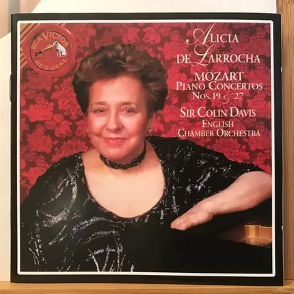 Wolfgang Amadeus Mozart , Alicia De Larrocha , English Chamber Orchestra , Sir Colin Davis - Piano Concertos Nos. 19 & 27
