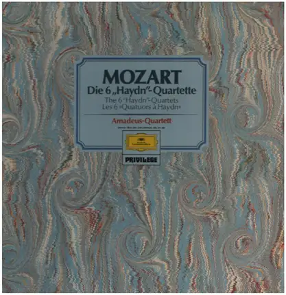 Wolfgang Amadeus Mozart , Amadeus-Quartett - Die 6 'Haydn'-Quartette