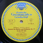 10'' - Wolfgang Amadeus Mozart , Andor Foldes , Berliner Philharmoniker , Fritz Lehmann - Konzert Für Klavier Und Orchester Nr. 17 G-dur KV 453