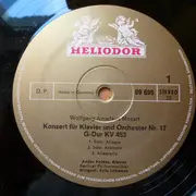 LP - Mozart - Mozart - Piano Concerto No. 17 In G Major, K. 453, Piano Concerto No. 21 In C Major, K. 467