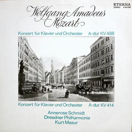 Wolfgang Amadeus Mozart - Konzert Für Klavier Und Orchester A-dur KV 488, Konzert Für Klavier Und Orchester A-dur KV 414
