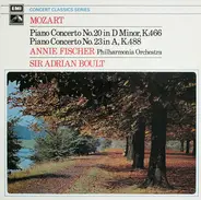 Mozart - Piano Concerto No.20 In D Minor, K.466 / Piano Concerto No.23 In A, K.488