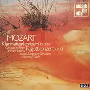 Mozart - Klarinettenkonzert KV 622, Fagottkonzert KV 191