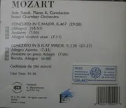 CD - Mozart - Concerto In C Major, K. 467 - Concerto In B Flat Major, K. 238