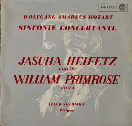 Mozart - Symphonie Concertante In E-FLat, K.364