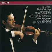 CD - Mozart - Violin Concertos - Violinkonzerte KV 207, 211 & 218