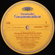LP - Wolfgang Amadeus Mozart/ Berliner Philharmoniker , Herbert von Karajan - Abendliche Serenade - Eine Kleine Nachtmusik - Serenata Notturna