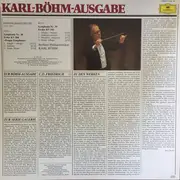 LP - Mozart (Böhm) - Symphonien Nr. 38 D-Dur »Prager« • Nr. 39 Es-Dur - embossed