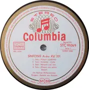 LP - Wolfgang Amadeus Mozart , Berliner Philharmoniker , Philharmonia Orchestra , Herbert von Karajan - Mozart Symphonies