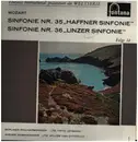 LP - Wolfgang Amadeus Mozart , Berliner Philharmoniker Ltg. Fritz Lehmann ; Wiener Symphoniker Ltg. Will - Sinfonie Nr. 35 'Haffner Sinfonie' / Sinfonie Nr. 36 'Linzer Sinfonie'