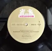 LP - Wolfgang Amadeus Mozart , Berliner Philharmoniker , Igor Markevitch - Symphonie Nr. 38 D-dur KV 504 'Prager Sympohnie'. Symphonie Nr. 34 C-dur KV 338