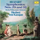 LP - Wolfgang Amadeus Mozart , Berliner Philharmoniker , Herbert von Karajan - Symphonies Nos. 29 And 33