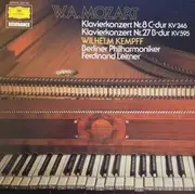 LP - Wolfgang Amadeus Mozart/ Berliner Philharmoniker,Ferdinand Leitner,W. Kempff - Klavierkonzert Nr. 8 C-dur KV 246 / Klavierkonzert Nr. 27 B-dur KV 595