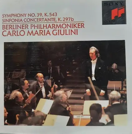 Wolfgang Amadeus Mozart , Berliner Philharmoniker , Carlo Maria Giulini - Symphony No. 39, K. 543 / Sinfonia Concertante, K. 297b