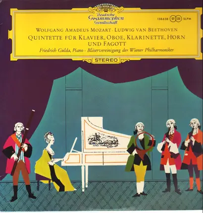 Mozart / Beethoven - Quintette Für Klavier, Oboe, Klarinette, Horn Und Fagott