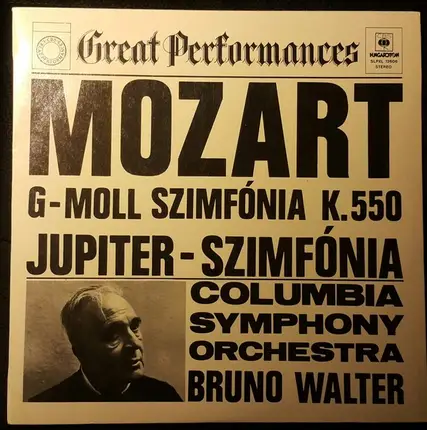 Mozart , Walter - Symphony Nos. 40 & 41 (G-moll Szimfonia K. 550 / Jupiter - Szimfonia)
