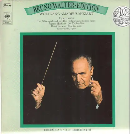 Wolfgang Amadeus Mozart , Bruno Walter , Columbia Symphony Orchestra , Eleanor Steber - Opernarien