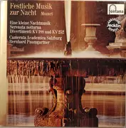 LP - Wolfgang Amadeus Mozart , Camerata Academica Salzburg , Bernhard Paumgartner - Festliche Musik Zur Nacht