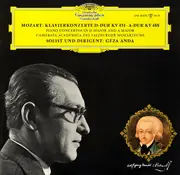 LP - Mozart/ Camerata Academica Salzburg , Géza Anda - Klavierkonzerte D-dur KV 451 ∙ A-dur KV 488