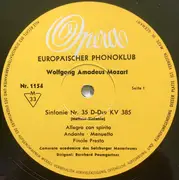 LP - Mozart - Sinfonie Nr. 35 (Haffner-Sinfonie) / Sinfonie Nr. 36(Linzer Sinfonie)