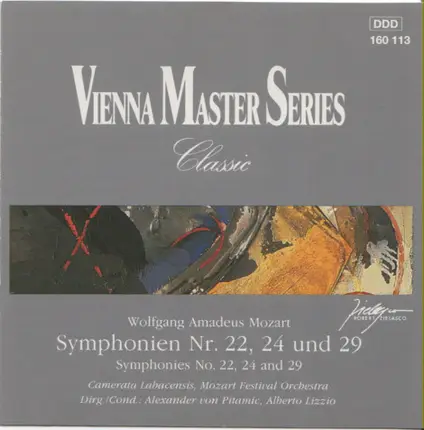 Mozart - Symphonien Nr. 22, 24 und 29