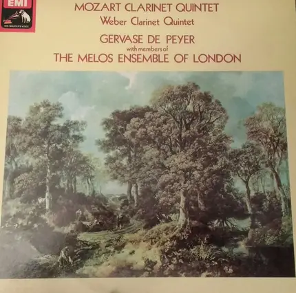 Wolfgang Amadeus Mozart , Carl Maria von Weber , Gervase de Peyer , Melos Ensemble Of London - Clarinet Quintet