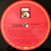 LP - Wolfgang Amadeus Mozart , Chor der Deutschen Oper Berlin , Berliner Symphoniker , Hans Zanotelli - Don Giovanni - Grosser Querschnitt