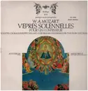 LP - Mozart - W. A. Mozart Vepres Solonnelles Pour Un Confesseur Ave Verum Kv 618 / Messe Breve Kv 220