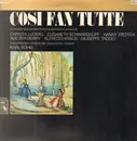 LP - Wolfgang Amadeus Mozart , Christa Ludwig , Elisabeth Schwarzkopf , Hanny Steffek , Walter Berry , A - Cosi Fan Tutte - Grosser Querschnitt In Italienischer Sprache