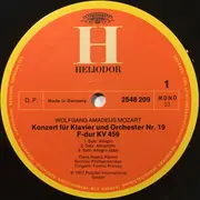 LP - Wolfgang Amadeus Mozart , Clara Haskil , Ferenc Fricsay - Klavierkonzerte Nr.19 & 27