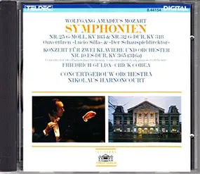 Wolfgang Amadeus Mozart - Symphonien Nr. 25 & 32 / Konzert Für 2 Klaviere Und Orchester
