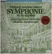 LP - Wolfgang Amadeus Mozart , Concertgebouworkest , Nikolaus Harnoncourt - Symphonie Nr. 41 'Jupiter'