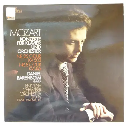 Mozart - Konzerte Für Klavier Und Orchester Nr. 25 C-dur KV 503 / Nr. 8 C-dur KV 246