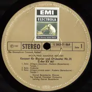 LP - Wolfgang Amadeus Mozart , Daniel Barenboim , English Chamber Orchestra - Klavierkonzerte Nr. 21 C-dur KV467 und Nr. 27 B-dur KV 595