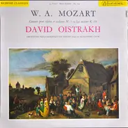 Wolfgang Amadeus Mozart , David Oistrach , Moscow Philharmonic Orchestra , Dir. Alexander Gauk - Concerto Pour Violon Et Orchestre N° 5 En La Majeur K 219