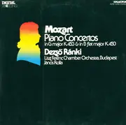 LP - Wolfgang Amadeus Mozart , Dezső Ránki , Liszt Ferenc Chamber Orchestra , János Rolla - Piano Concertos In G Major K. 453 & In B Flat Major K. 450 - Digital Recording