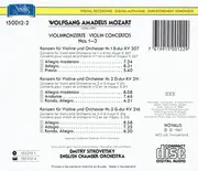 CD - Mozart - Violin Concertos Nos.1, 2 & 3