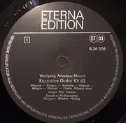 LP - Mozart - Kassation In G-dur KV 63, Kassation In D-dur KV 62 Und KV 100