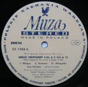 LP - Mozart - Piano Concertos Nos. 12 & 21