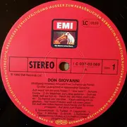 LP - Mozart/  Eberhard Wächter , Joan Sutherland , Elisabeth Schwarzkopf a.o. - Don Giovanni (Großer Querschnitt In Italienischer Sprache)