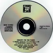CD - Wolfgang Amadeus Mozart , Felix Mendelssohn-Bartholdy , Andrei Gavrilov , Dang Thai Son , Moscow Ch - Concerti for Two Pianos
