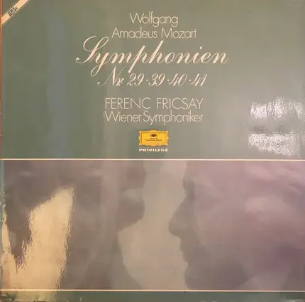 Mozart - Symphonien Nr. 29-39-40-41
