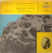 LP - Mozart - Sinfonien Nr. 29 A-Dur - Nr. 41 C-Dur (Jupiter) - Tulip rim / Mono