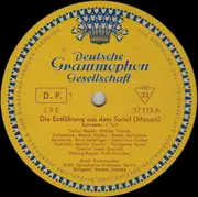 10'' - Mozart - Ferenc Fricsay - Die Entführung Aus Dem Serail (Kurzoper) - Mono / Tulip