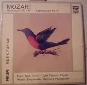 10'' - Mozart - Hornkonzert KV 447 - Fagottkonzert KV 191