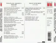 CD - Mozart / Schubert - »Kegelstatt-Trio« Es-Dur KV 498 / Klavierquintett Es-Dur KV 452 / Adagio Und Rondo Concertante F-Dur D 487
