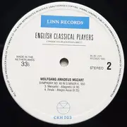 Double LP - Mozart, Schubert - English Classical Players / Mozart / Schubert