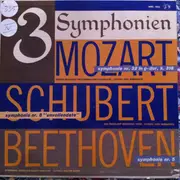 LP - Beethoven / Schubert / Mozart - Symphonie Nr. 5 / Symphonie Nr. 8 / Symphonie Nr. 32