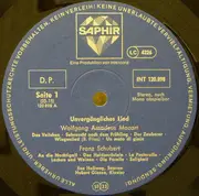 LP - Mozart, Schubert, Brahms, Wolf - Unvergängliches Lied (Hollweg, Giesen)